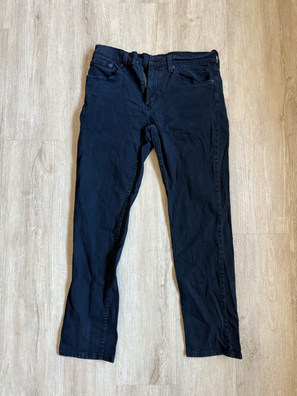 Levi's 511 Slim Fit Jeans - Black Water<Less Denim - Size 32x30